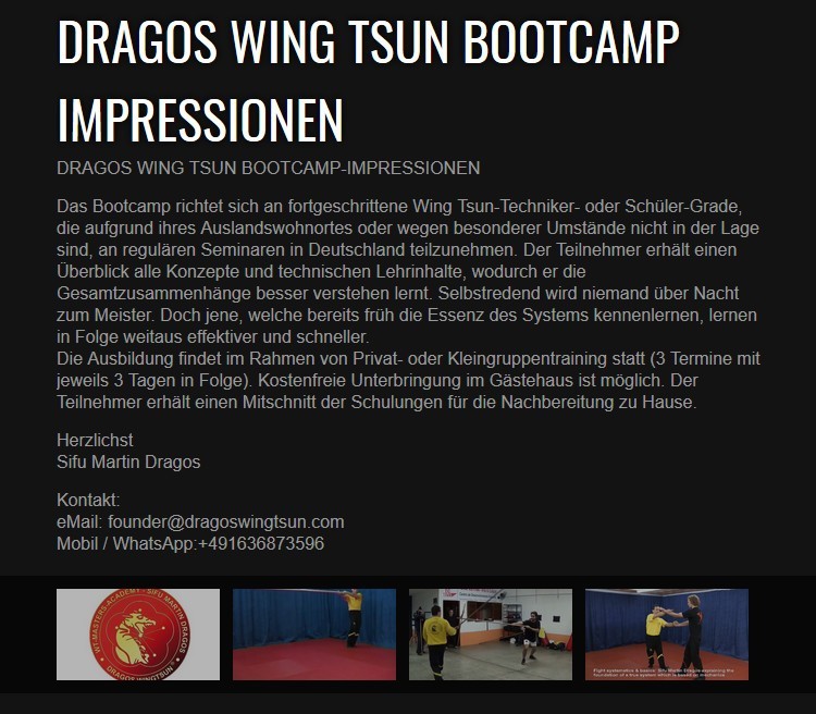Bootcamp Impressions