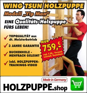 Wing Tsun Holzpuppe Modell 
